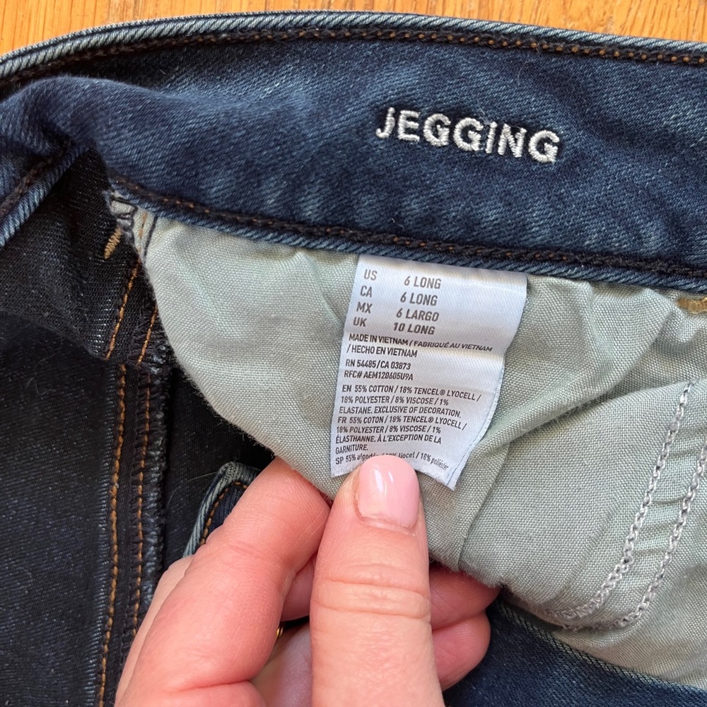 American Eagle Size 6 long jeggings | American Eagle Jeggings - Picture 6 of 6